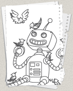 Robot & Vögel