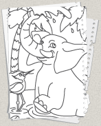 Elefant in der Oase